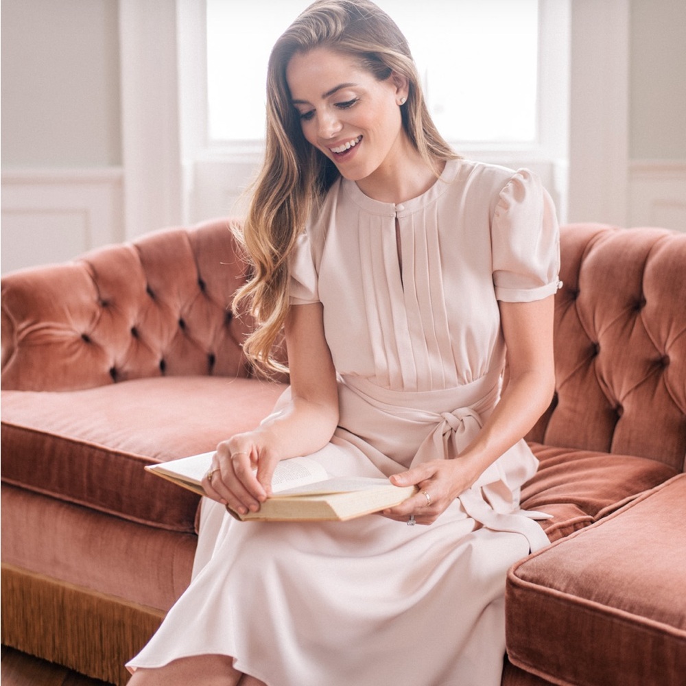 Gal Meets Glam Marilyn Blush Pink Dress